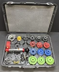 Matco Tools Cooling System Adapter Kit 18 Piece Set MPT14000P Used. Price: $399.00.
