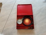 Snap-on Oil Pressure Gauge Test Kit MT37 With Kra -128 Metal Case Used. Price: $40.00.