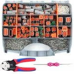 Newdeli 338 Pcs Deustch Kit 4 6 12 Pin Connectors With Deutsc.... Price: $151.41.