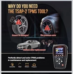 Launch TSAP-2 Tpms Tool For Tire Pressure Monitoring System New. Price: $210.00.