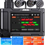 2026 Ancel HD3400 Pro Dpf Regen Heavy Duty Truck Scanner Diesel OBD2 Code Reader New. Price: $399.99.
