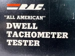 Vintage 1978 Rac All American Dwell Tachometer Tester 549 Rite Autotronics + Box Used. Price: $42.88.