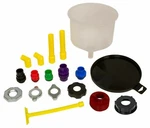 Lisle 24780 Spill Proof Coolant Funnel Master Kit With Radiator Cap Adapters New. Price: $57.48.