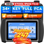 2026 Xtool IP616 V2.0 OBD2 All System Scanner Diagnostic Key Programmer New. Price: $309.00.