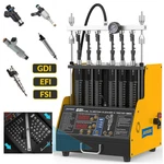 Ultrasonic Car Fuel Injector Cleaner Tester Machine For Gdi Tsi Efi Fsi New. Price: $499.99.