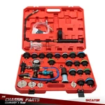 New 33PCS Radiator Pressure Tester Vacuum-type Cooling Purge System Refill Kit. Price: $61.39.