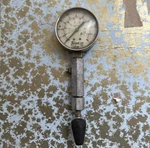 Vintage Snap-on Tools U.s. Compressor Gauge 31918-1 0-250 Psi Usa Tested Used. Price: $42.75.