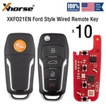 10X Xhorse Ford Style Wired Remote Key 4 Buttons XKFO21EN Vvdi Tool New. Price: $72.95.