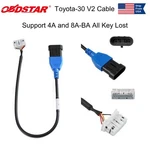 Obdstar For TOYOTA-30 V2 Cable 4A 8A-BA Proximity K-ey Prog-ramming Akl New. Price: $16.95.