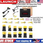Launch X431 Box Heavy Duty Truck Adapter & Software For V/pad Vii New. Price: $799.00.