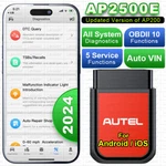 Autel Maxiap AP2500E OBD2 Code Scanner Dongle Wireless Bluetooth Diagnostic Tool New. Price: $59.99.