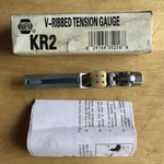 Napa Tools X Krikit Ii V Ribbed Belt Tension Tester Gauge 100-320 Lbs 7401-0102 Used. Price: $31.95.