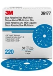 3M 36177 Multi-hole Hookit 220 Grit Sanding Disc Paint Repair Damage (50/PK) New. Price: $38.00.