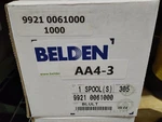 Belden Cable 9921 006 Blue 305M / 1000 Ft 22 Awg New. Price: $99.00.