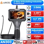 Ancel AN301/302/303 210 Articulating Endoscope Inspection Tool Camera Borescope New. Price: $125.09.