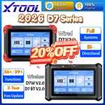 Xtool D7/D7S/D7W/D7 BT/D7X Car OBD2 Scanner Full System Diagnostic 36+RESET New. Price: $329.00.