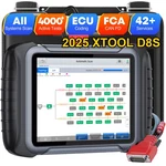 Xtool D8S V2.0 OBD2 All System Bidirectional Ecu Coding Diagnostic Topology New. Price: $539.00.