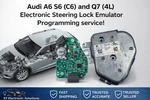 Audi A6 S6 Q7 J518 Electronic Steering Lock (elv/esl) Delete Service New. Price: $350.00.