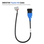 Obdstar For TOYOTA-30 V2 Cable 4A 8A-BA All Key Lost Dp Plus ,X300 PRO4 New. Price: $16.95.