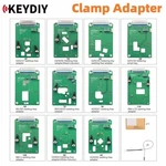Keydiy Clamp Adapter Set 11PCS Solder-free Boards Work KD-X4, Max New. Price: $199.00.