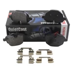 Bosch Quietcast Rear Semi-met Brake Pads & Hardware For Bmw F10 I12 F25 F26 E89 New. Price: $46.10.
