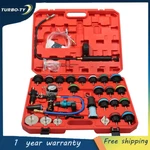 33PCS Radiator Pressure Tester Coolant Purge Refill Vacuum Cooling System Kit New. Price: $61.22.