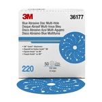 Hookit Blue Abrasive Disc Multi-hole 220G MMM-36177 Brand New!. Price: $75.75.