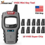 Xhorse Vvdi Mini Key Tool Fob Cloner And Remote Generator + 10 Super Chip New. Price: $32.95.