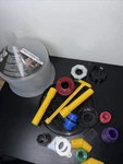 Lisle 24780 Spill-free Funnel, 18 Piece Used. Price: $33.99.
