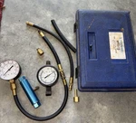 Cornwell Back Pressure Tester Kit W/ Case. See Pics (for Parts). Price: $40.00.