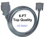 6FT Otc 3825-32 Pegisys Mvci Replacement OBD2 Obdii Main Cable Connector Plug New. Price: $41.40.