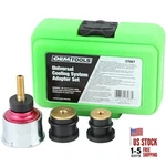 27067 Universal Cooling System Adapter Set, Works With Auto Coolant Pressure New. Price: $85.81.