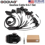 Godiag Gearbox Cable 9-IN-1 For V30/DQ200/DL501/VL300/VL381/DQ500/DQ250/DQ380 New. Price: $119.00.
