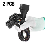 2PCS For Obd Ii 16PIN Splitter Extension Cable Dual Female Y Adapter New. Price: $21.79.