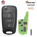 5X Xhorse XNHY02EN Wireless Remote Key For Hyundai Flip 3WITH All The Vvdi Tools New. Price: $49.95.