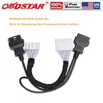 Obdstar For NISSAN-40 Bcm Cable Proximity Key Add & All Lost No Need Pincode New. Price: $32.95.