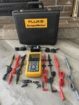 Fluke 125 Industrial Scopemeter Carry Case, Charger, Test Leads, New Battery Used. Price: $440.56.