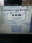Sun Electric Vat 6 Full User Manual+quick Start Pdf Computer Cd New. Price: $13.00.