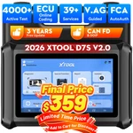 2026 Xtool D7S V2.0 Bidirectional Car Diagnostic Scanner Key Coding Program New. Price: $369.00.