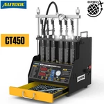 Autool CT450 Gdi Efi Ultrasonic Fuel Injector Heat Cleaner Tester Machine New. Price: $599.99.