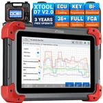 Xtool D7 V2.0 Full System Fca Bidirectional OBD2 Scanner Ecu Coding 36+ Services New. Price: $329.00.
