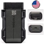 Topdon Topscan Pro Mid-level Diagnostic Tool 13 Reset Functions I/m Readiness Us New. Price: $99.00.