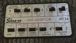 Vintage Snap-on Gm Adaptor For Diagnostic Test Equipment Scanner MT34 Used. Price: $27.99.