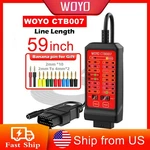 Woyo CTB007 12V-24V OBD2 Breakout Box 59INCH Line, Can Tester Diagnostic Tool New. Price: $69.00.