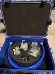 Trublu Charging/vacuum Hose Kit Model Blue 1 With Fittings Hard Case New. Price: $575.00.