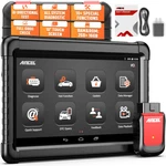 Ancel X6 Bi-directional OBD2 Scanner Bluetooth Car Diagnostic Tool Full System New. Price: $246.99.