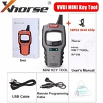 Xhorse Vvdi Mini Key Tool Xdktmgen Remote Tester Generator With 10PCS ID48 Chip New. Price: $119.00.