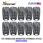 10X Xhorse Wireless Universal Flip Remote Key Hyundai Style 3 Button XNHY02EN New. Price: $149.95.