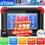 Xtool D7 OBD2 Full System Diagnostic Bidirectional Scanner Key Programmer New. Price: $299.00.