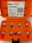 Oem Brand 8 Piece Noid Light Set #57161 New. Price: $28.99.